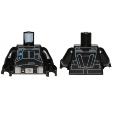 black torso sw imperial ground crew jumpsuit pattern black arms black hands