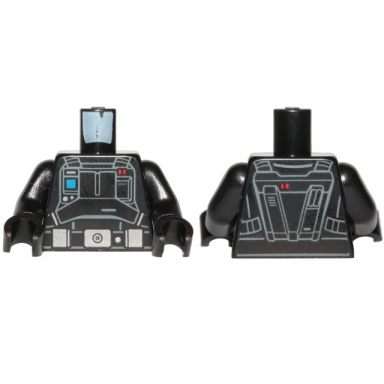 black torso sw imperial emigration officer jumpsuit pattern black arms black hands