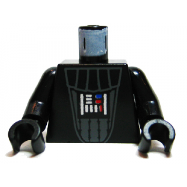 black torso sw darth vader pattern black arms black hands
