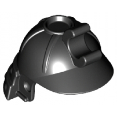 minifigure headgear helmet ninja samurai with clip and long visor