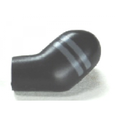 black arm left with dark bluish gray stripes pattern