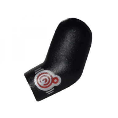 black arm left with stopwatch pattern