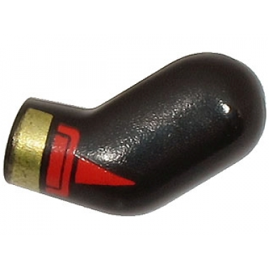 black arm left with red cuff and gold bracelet pattern