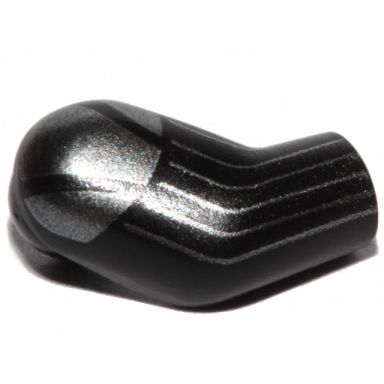 black arm right with dark silver armor and stripes pattern