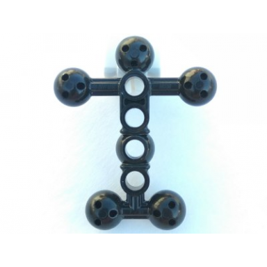black hero factory torso extra small with 5 ball joint