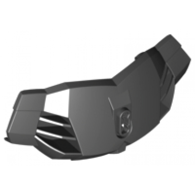 black hero factory chest armor large