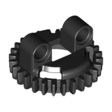 black technic turntable 28 tooth top