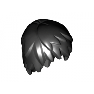 black minifigure hair layered