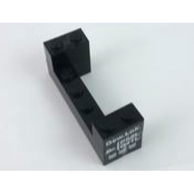 black stickered assembly 6 x 2 x 2 with white g 45t w 28t k 1t pattern sticker - set 7730 - 2 brick 1 x 1 2 brick 1 x 2 1 brick 1 x 6