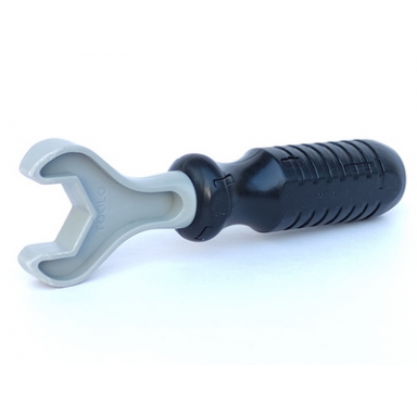 black duplo toolo tool handle with light gray wrench head