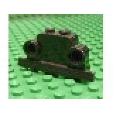 fabuland brick modified 1 x 4 x 2 bell shape with headlights