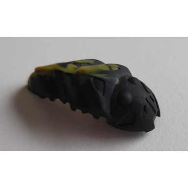 bionicle rahkshi kraata stage 2 with marbled pattern list head color describe the rest