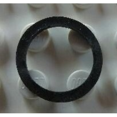 black rubber band extra small square cross section