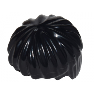 black minifigure hair short bowl cut