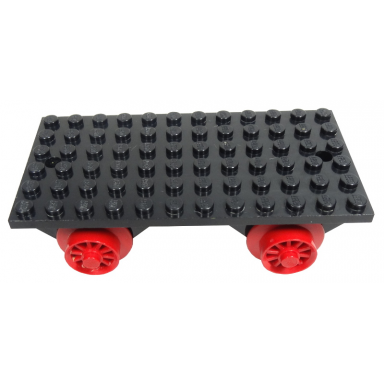 train base 6 x 12 with wheels