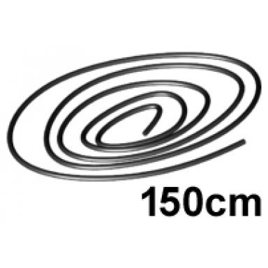 black string cord thin 150cm