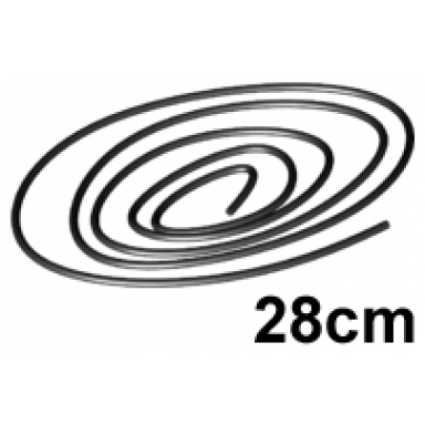 black string cord thin 28cm 36l