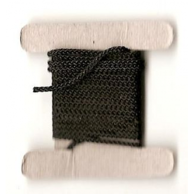 black string cord medium thickness 100cm