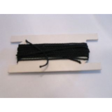 black string cord medium thickness 250cm
