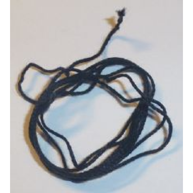 black string cord medium thickness 35cm