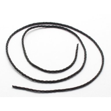black string cord medium thickness 36.5cm