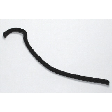 black string cord thick 2mm 9cm