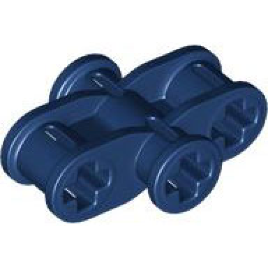 dark blue technic axle connector 2 x 3 quadruple