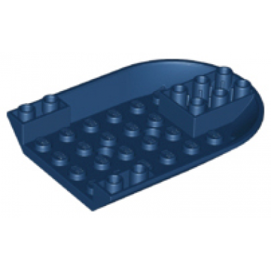 dark blue aircraft fuselage forward bottom curved 6 x 8
