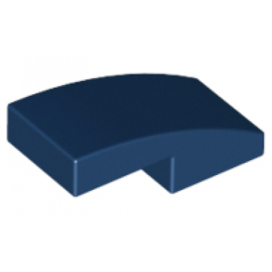 dark blue slope curved 2 x 1 x 2 3