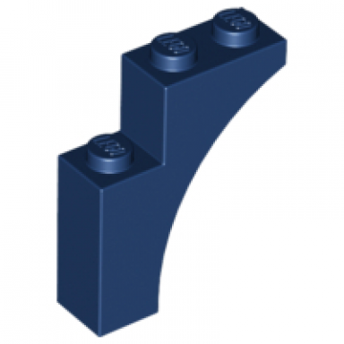 dark blue arch 1 x 3 x 3