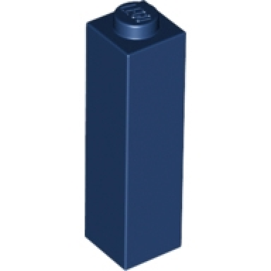 dark blue brick 1 x 1 x 3