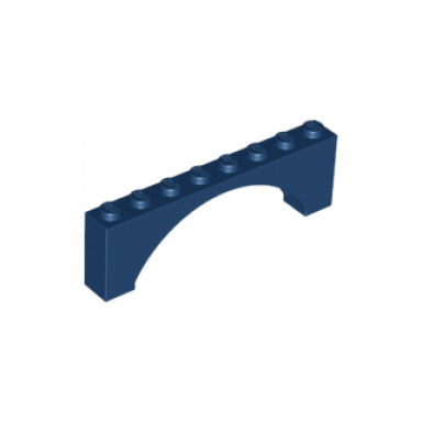 dark blue arch 1 x 8 x 2 raised