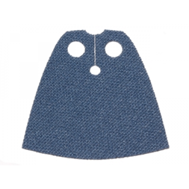 dark blue minifigure cape cloth standard - spongy stretchable fabric - 3.9cm height