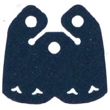 dark blue mini doll cape cloth friends 2 bottom curves short with 3 small top holes and heart shaped holes