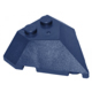 dark blue wedge 4 x 4 pointed