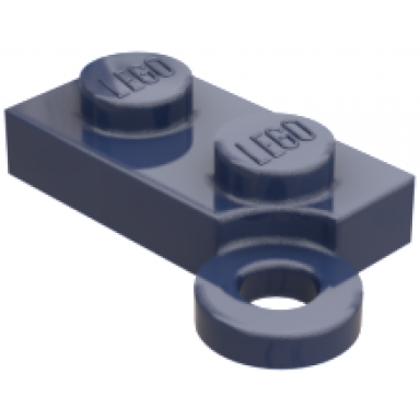 dark blue hinge plate 1 x 4 swivel base