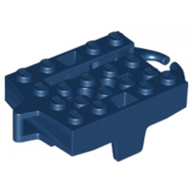 dark blue vehicle base 4 x 5 roller coaster car