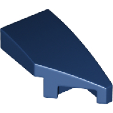 dark blue wedge 2 x 1 x 2 3 right
