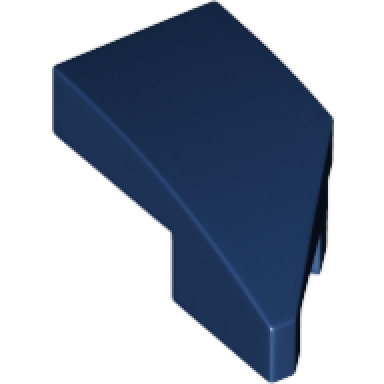 dark blue wedge 2 x 1 x 2 3 left