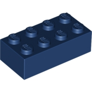 dark blue brick 2 x 4