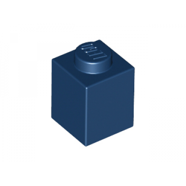 dark blue brick 1 x 1