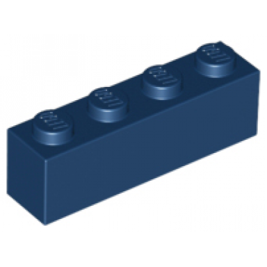 dark blue brick 1 x 4