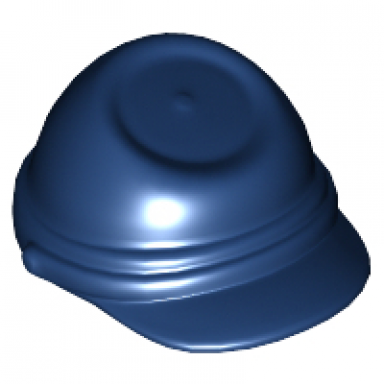 dark blue minifigure headgear cavalry cap kepi