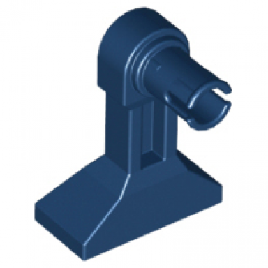 dark blue leg mechanical droid with technic pin