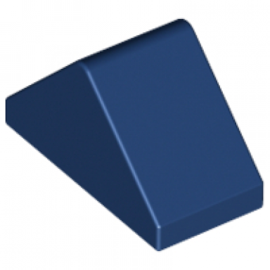 dark blue slope 45 2 x 1 double with bottom stud holder