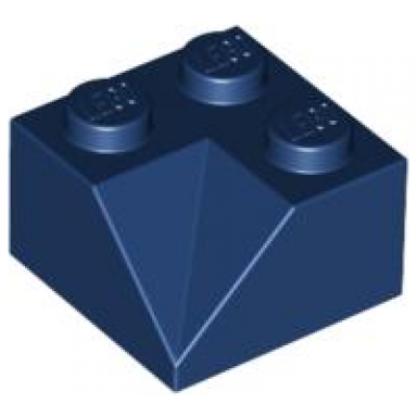 dark blue slope 45 2 x 2 double concave