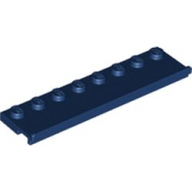 dark blue plate modified 2 x 8 with door rail