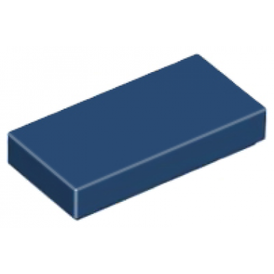 dark blue tile 1 x 2