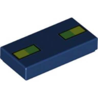 dark blue tile 1 x 2 with bright green and lime squares pattern minecraft phantom eyes