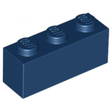 dark blue brick 1 x 3